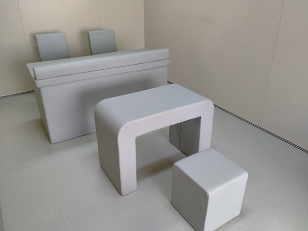 重慶紀檢談話室軟包防撞墻項目裝飾